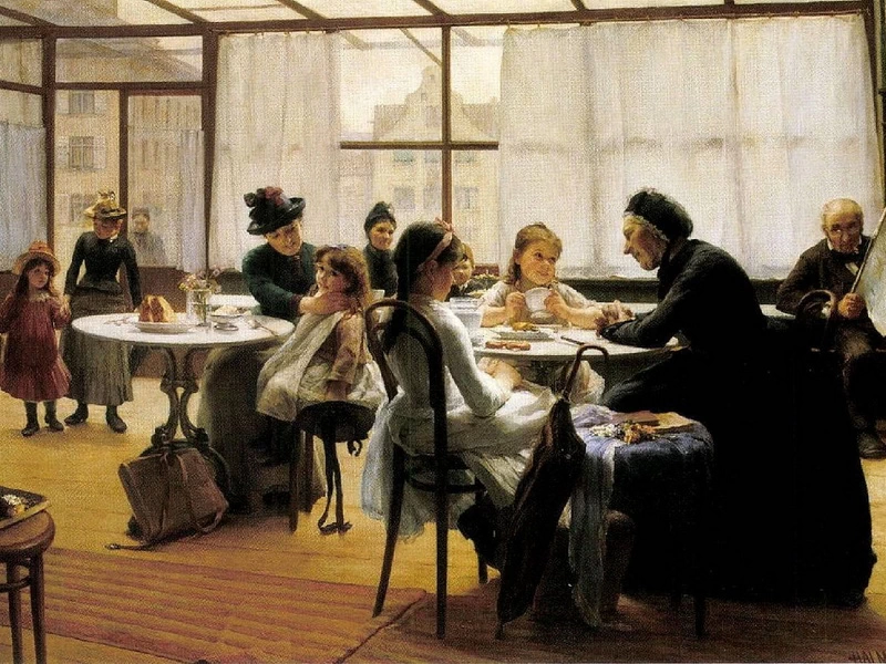1866-Artúr Lajos Halmi - Dopo l'esame
